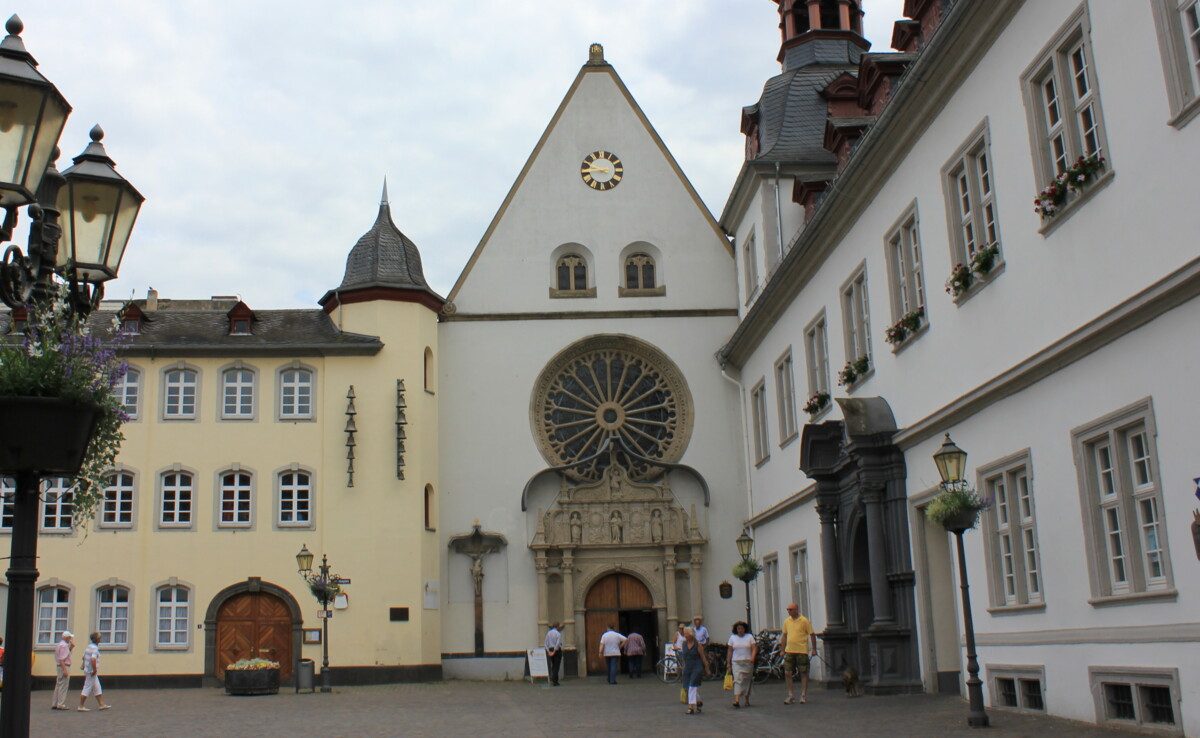 Jesuitenplatz Square Surrounded by Historical Buildings Visit.Koblenz